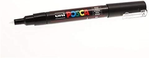 Posca Acrylic Paint Marker – Black – Pc 1 m Extra Fine Conical