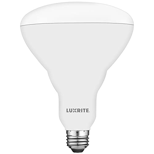 LUXRITE BR40 LED Light Bulbs, 85W Equivalent, 6500K Daylight (1 Pack)