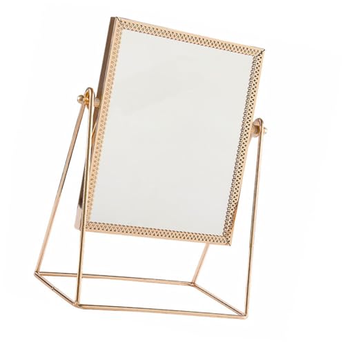 Espejo cuadrado con diseño vintage para maquillaje
