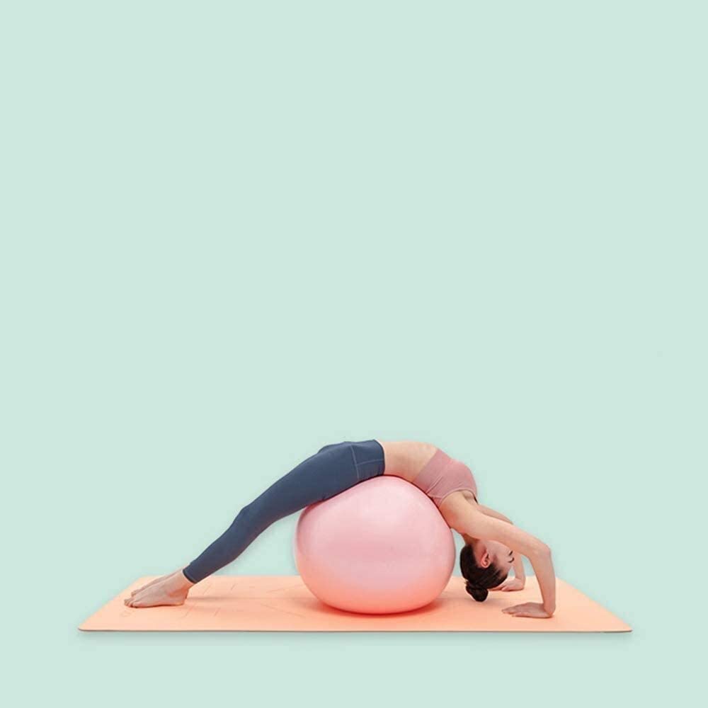 Piłka do fitnessu Piłka do jogi Piłka do pilatesu Piłka porodowa Odchudzanie Kształtowanie fizjoterapii Wspomagana piłka treningowa równowagi urodzenia(Orange,65cm)