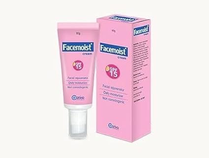 Image of Facemoist Cream SPF 15 Daily Moisturizer with sunscreen