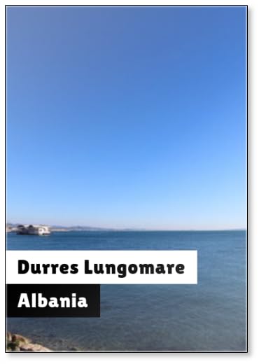 Stroll Along The Picturesque Durres Lungomare in Albania, Where The Tranquil Beauty of The Adriatic Sea Meets The Vibrant Energy of The City. A Captivating Blend of Coastal, Design 4, Fridge Magnet