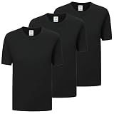 Paquete de 3 Unidades - Camiseta con Mangas Cortas 100% Algodón 3-TS135