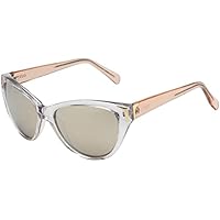 Guess Sonnenbrille GU7323 58G64 Gafas de Sol, Transparente (Transparent), 58 para Mujer