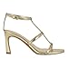 Calvin Klein Women's Pelara Heeled Sandal, Gold 710, 10