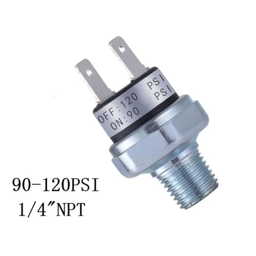 Pressostat compresseur air suspension 12V 24V DC 90-120 PSI - 6