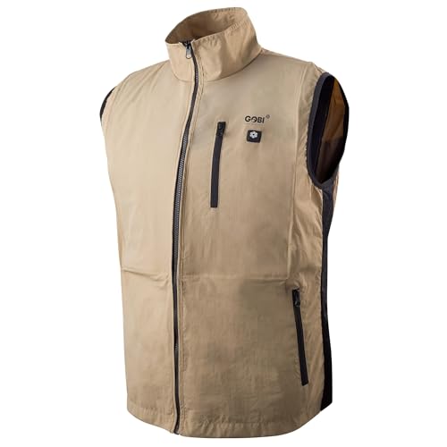 Gobi Heat Men's Canyon Cooling Vest Summer Cooling Lightweight, Breathable Gear with Ice Water Circulation