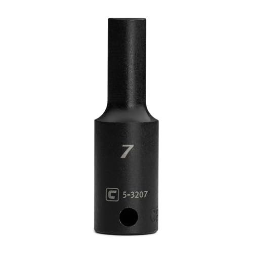Image of Capri Tools 7 mm Deep Impact Socket, 3 /8 in. Drive, 6-Point, Metric