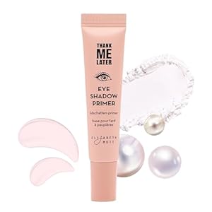 Elizabeth Mott Thank Me Later Eye Primer – Long-Lasting, Eyeshadow Primer Base for Oily Lids & Crease-Free Wear – Smudge-Proof, Lightweight, Cruelty-Free – 10g