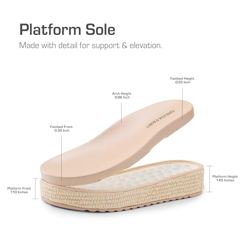 DREAM PAIRS Women's Low Wedge Sandals Comfortable Arch Support Platform Open toe Casual Dressy Flat Summer Sandals with Adjustable Straps3