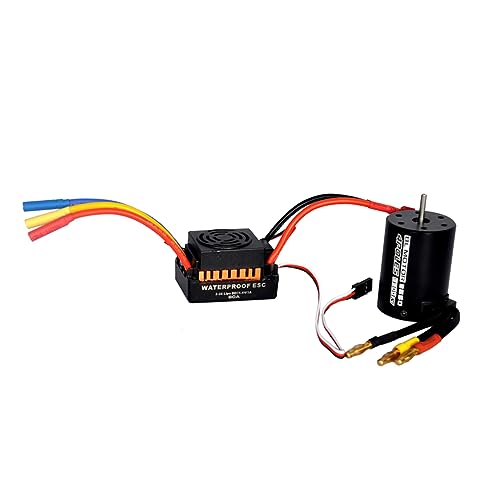 Moteur RC sans balais à haute精度 conçu pour résister à un usage intensif prolongé