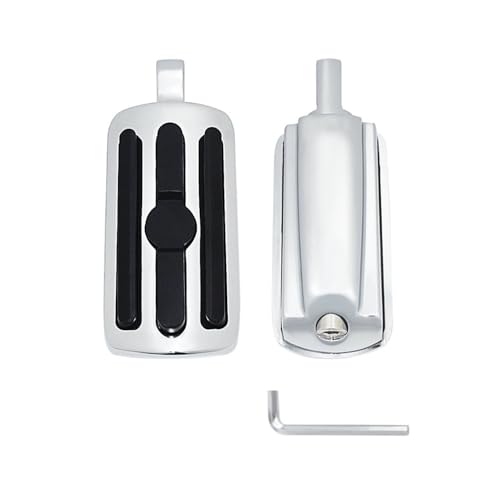 Cale-pied de moto 1,25" anti-fatigue pour longs trajets en Softail