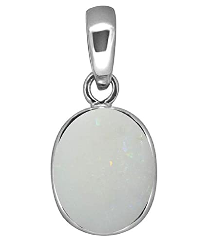 Pendentif opale de qualité A+ 8.41 carat en pierre précieuse exclusive
