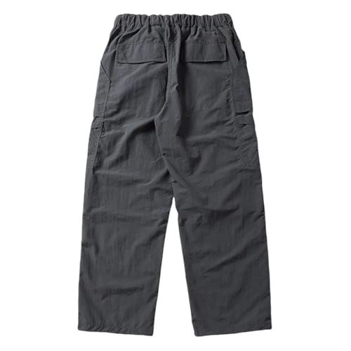 Solid Color Casual Simple Elastic Pocket Stitching Outdoor Men's Work Pants2