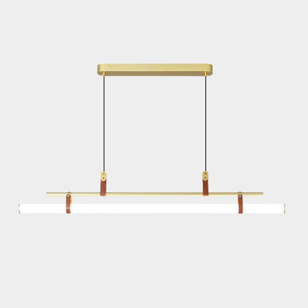 Luksusowa Lampa Wisząca Led Z Długim Paskiem, Ściemnialna, Sufitowa, Nowoczesna Lampa Wisząca Do Jadalni, Żyrandol, Oświetlenie Sufitowe,Gold-80cm