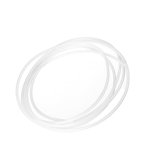 Image of Othmro 1Pcs 6.56ft Length PTFE Teflon Bowden Tube, 0.08inch ID x 0.12inch OD Milky White Connector Tubing, Printer Teflon Tube Ptfe Tubing for 3D Printer Transportation of Gelatin, Pectin
