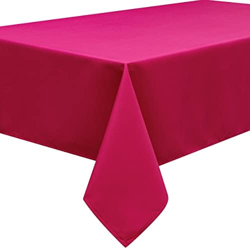 Home Direct Large Rectangular Fabric Tablecloth 140x200cm 55"x78" Navy Blue