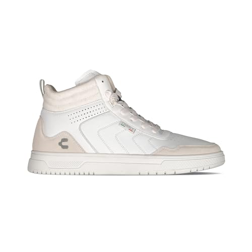 Charly Herren Atrium Hi Sneaker, Weiss/opulenter Garten, 46 EU