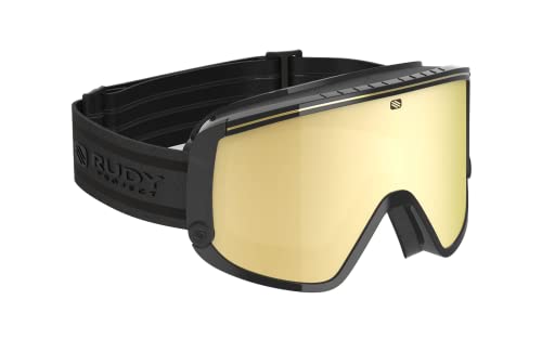Gafas de sol Rudy Project Spincut Black Gloss Multilaser Gold para running y triatlón