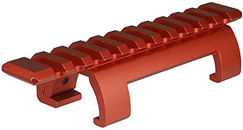 DB TAC INC M.P.5 H&K G.S.G-5 Claw Scope Mount, Aluminum T6 Anodized Red Color