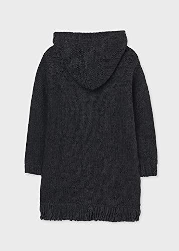 Mayoral Fringed Knit Cardigan for Girls Bright Lea2