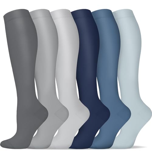 Image of Graduated Medical Compression Socks for Women&Men 20-30mmhg Knee High Sock