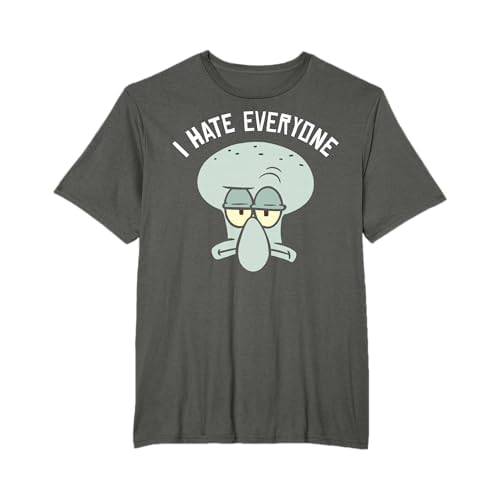 SpongeBob Schwammkopf Thaddäus Ich Hasse Alle T-Shirt