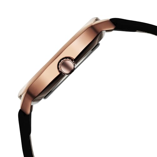 Image of Fastrack TIK Tok 5.0 Quartz Black Shaped Dial Men's Watch | Leather Strap Material | Watches for Men Analog - 3330QL01