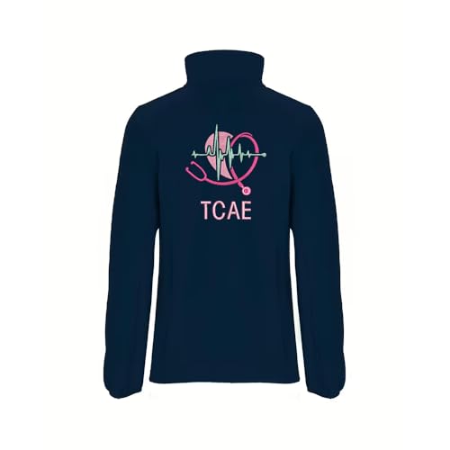 Tartas de pañales y más Polaire brodée pour femme personnalisée. Modèle infirmière-cœur. Idéal pour les sanitaires. Cadeaux personnalisés. Avec...