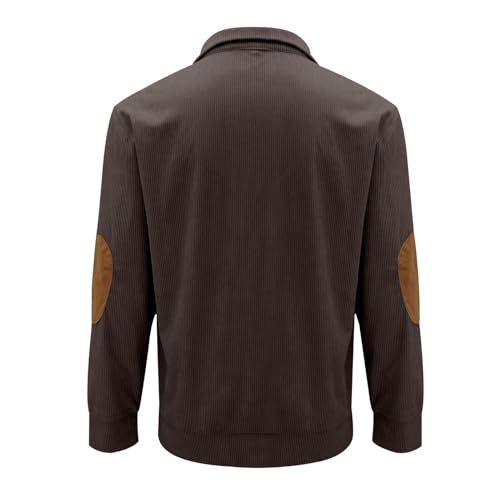 Sudadera de manga larga para hombre sin capucha y con cuello clásico 3