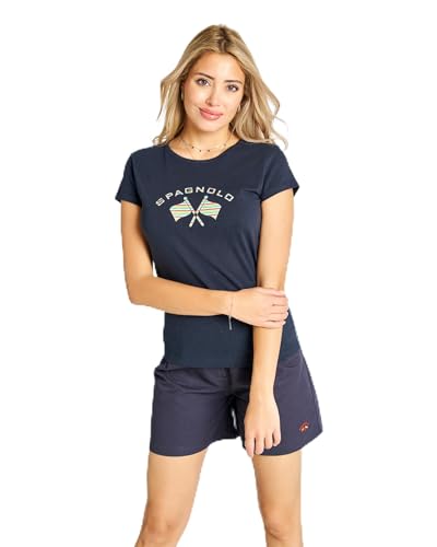 SPAGNOLO Camiseta Punto Bandera