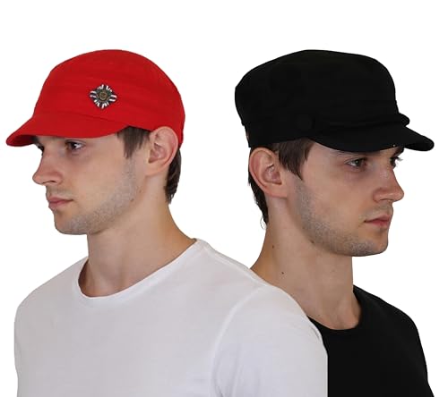 Image of NEON ROCK Men Women Stylish Dori Cap Stylish Premium Cotton Hat Cap for Summer, Winter, Spring, Autumn and All Activities, Freesize Pack of 1
