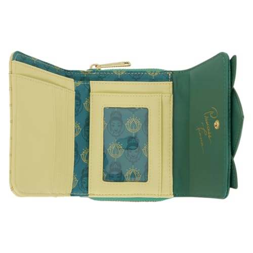 Image of Loungefly Disney Princess Tiana Trifold Wallet