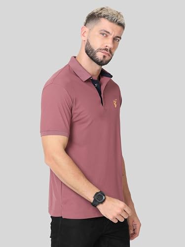 Image of STELLERS Men's Premium Regular Fit Polo T-Shirt's |Feather Touch Feel | Odour Resistant| Anti-Static| Wrinkle Free | Quick Dry | Stretchable | Lightweight | Sweat-Proof