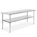 GRIDMANN NSF Stainless Steel Commercial Kitchen Prep & Work Table - 72 in. x 30 in.