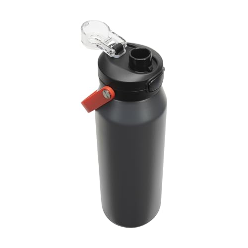 Image of PUMA unisex-adult 32oz Insulated Stainless Steel Water Bottle With Carry Handle