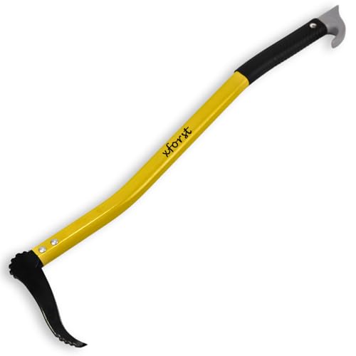 Xforst Sapie Sappie à Main avec Manche en Aluminium 75 cm – Idéal pour Manipuler du Bois, des bûches et des rondins, Outils forestiers X-PAL75