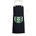 offbb adieu regard regard on cuisine réglable en noir bib tablier femmes hommes chef don