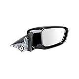 Anzios Right Passenger Side Mirror Compatible with 2017-2022 BMW G30 G38 520i 530i 540i - Black, Heated, Memory, Blind Spot, Turn Signal, Power Folding - 5-Pin, 51167485204
