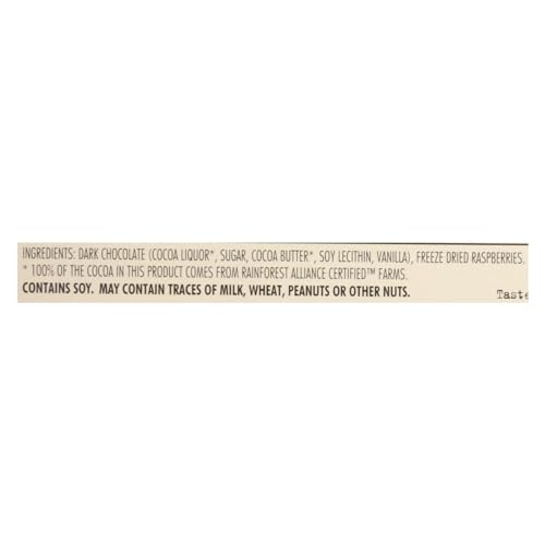 Image of Chocolove Xoxo Dark Chocolate Raspberry Bar 3.1 Ounce (Pack of 12)