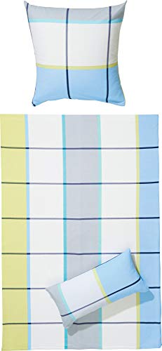 Dyckhoff Weichfrottier Bettwäsche Celina blau