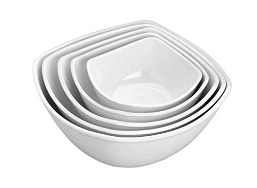 Lacor 62782 Quattro Rettangolare Ciotola In Melamine 173 X 173 X 79 Mm, 1 L