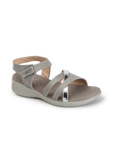 Image of Carlton London women's Lightweight Comfort Wedge Heel Back strap Sandals