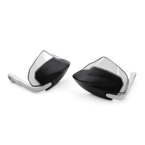 Protège-mains moto en aluminium gris argent pour Ducati Desert X Rally 2022-2025