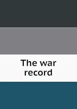 Paperback The war record Book