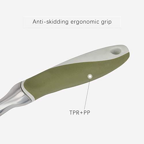 Worth Garden Weeder Green Garden Hand Weeder Tool Aluminum Garden Weeding Tools Manual Weed Puller for Lawn Yard