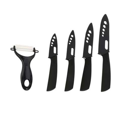 Set cuchillos cocina 5 piezas cerámica base