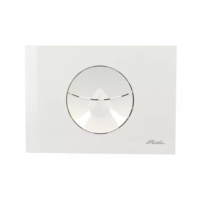Nicoll - Plaque de Commande Goutte Blanche 380 - SASPL0709140
