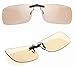 Viscare US Patent-Melanin Anti Blue light Blocking Filtering Computer Gaming Reading Reader Glasses Clip On UV400