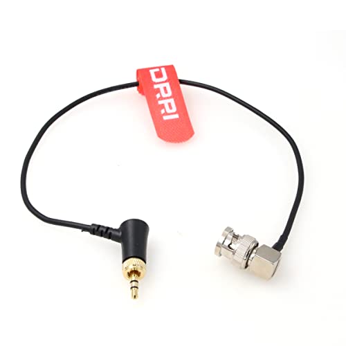 DRRI Deity Microphones TC-1 Timecode Generator Box Locking 3.5mm to BNC Timecode Cable fr ARRI Amira Z CAM E2